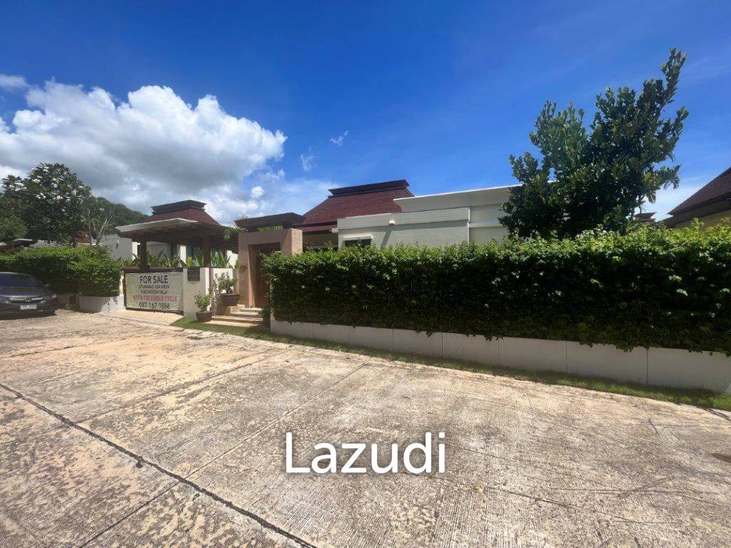 PANORAMA: Well designed and maintained FREEHOLD 3 Bed Pool Villa with Sea Views nr the Beach and Golf Course