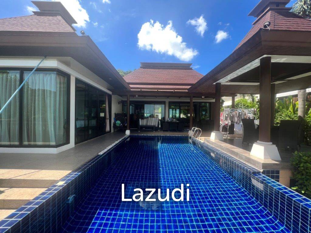 PANORAMA: Well designed and maintained FREEHOLD 3 Bed Pool Villa with Sea Views nr the Beach and Golf Course