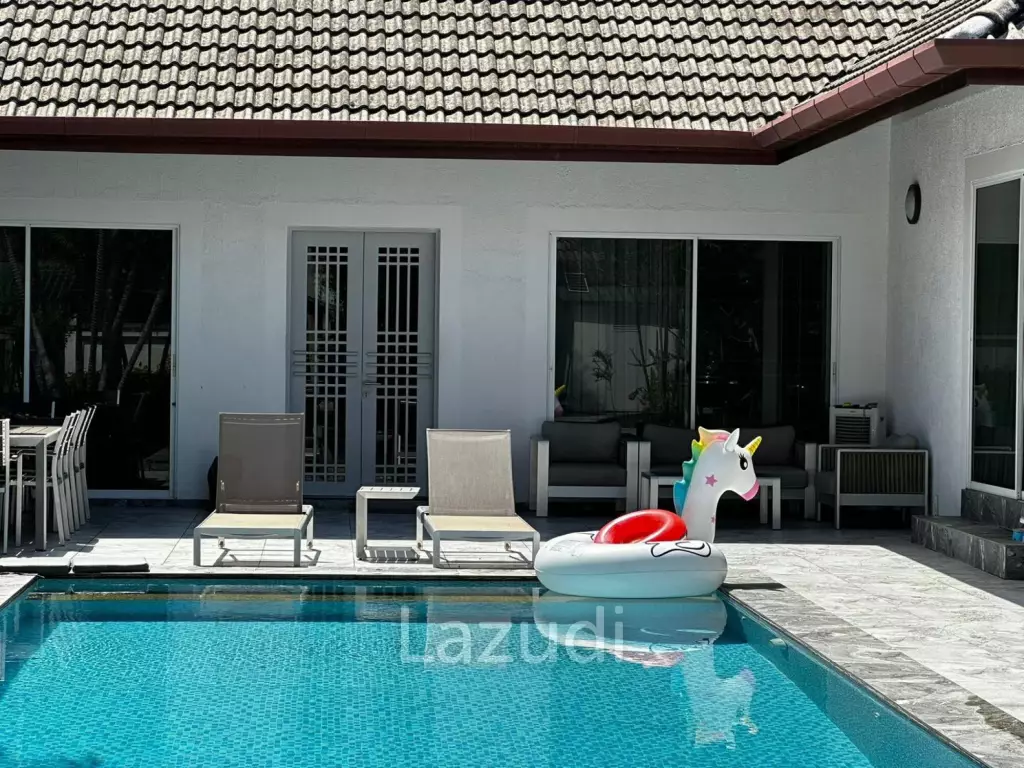 Spacious 3 Bedroom Villa For Rent Near Naiharn Beach