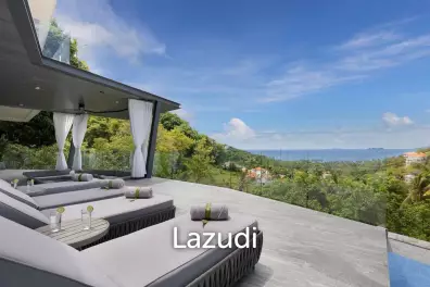 Luxury 4-Bedroom Sea View Villa in Bang Por