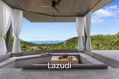 Luxury 4-Bedroom Sea View Villa in Bang Por