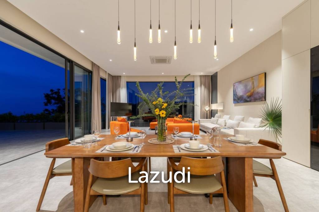 Elegant 4-Bedroom Villa in Bang Por – Ocean and Mountain Views