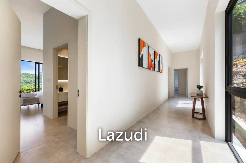 Elegant 4-Bedroom Villa in Bang Por – Ocean and Mountain Views