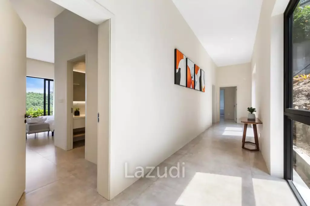 Elegant 4-Bedroom Villa in Bang Por – Ocean and Mountain Views