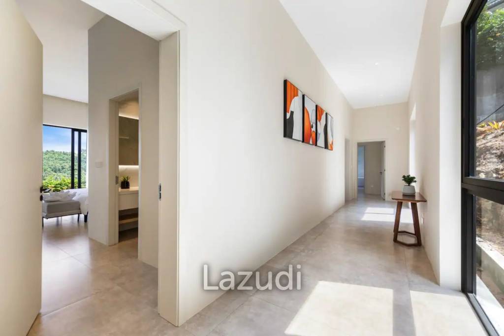 Elegant 4-Bedroom Villa in Bang Por – Ocean and Mountain Views