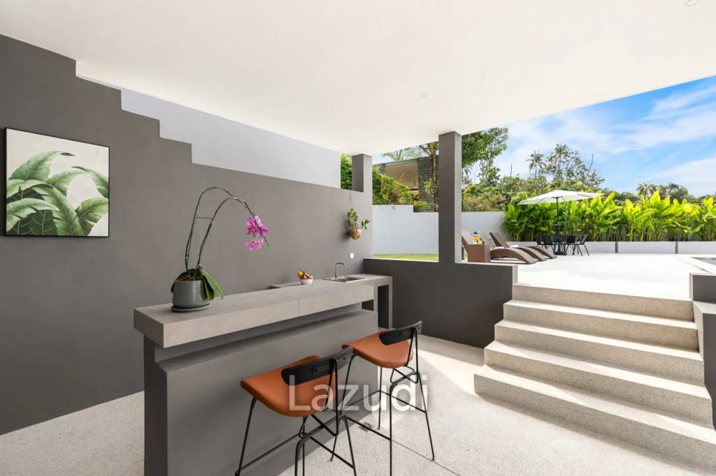 Elegant 4-Bedroom Villa in Bang Por – Ocean and Mountain Views