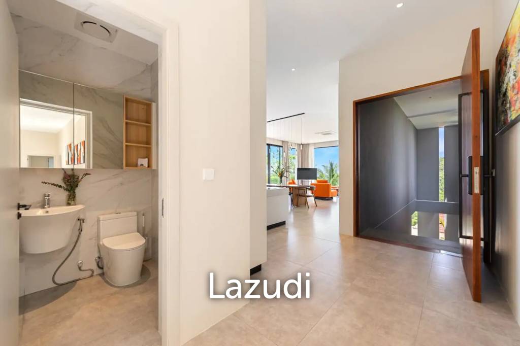 Elegant 4-Bedroom Villa in Bang Por – Ocean and Mountain Views