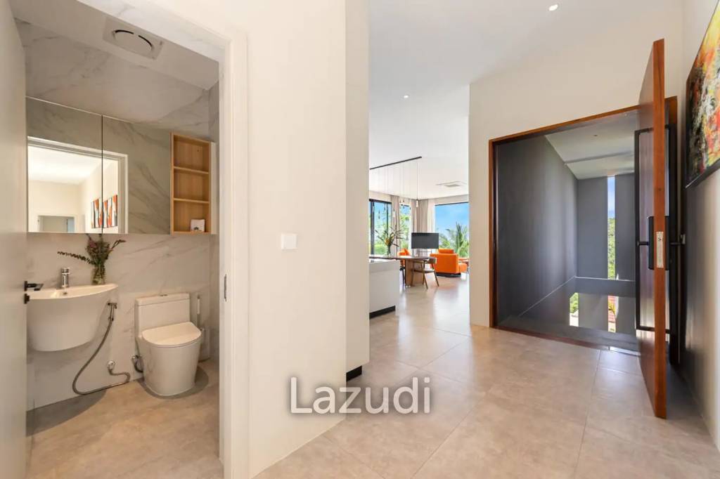 Elegant 4-Bedroom Villa in Bang Por – Ocean and Mountain Views