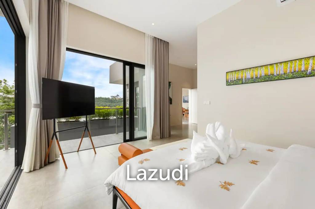 Elegant 4-Bedroom Villa in Bang Por – Ocean and Mountain Views