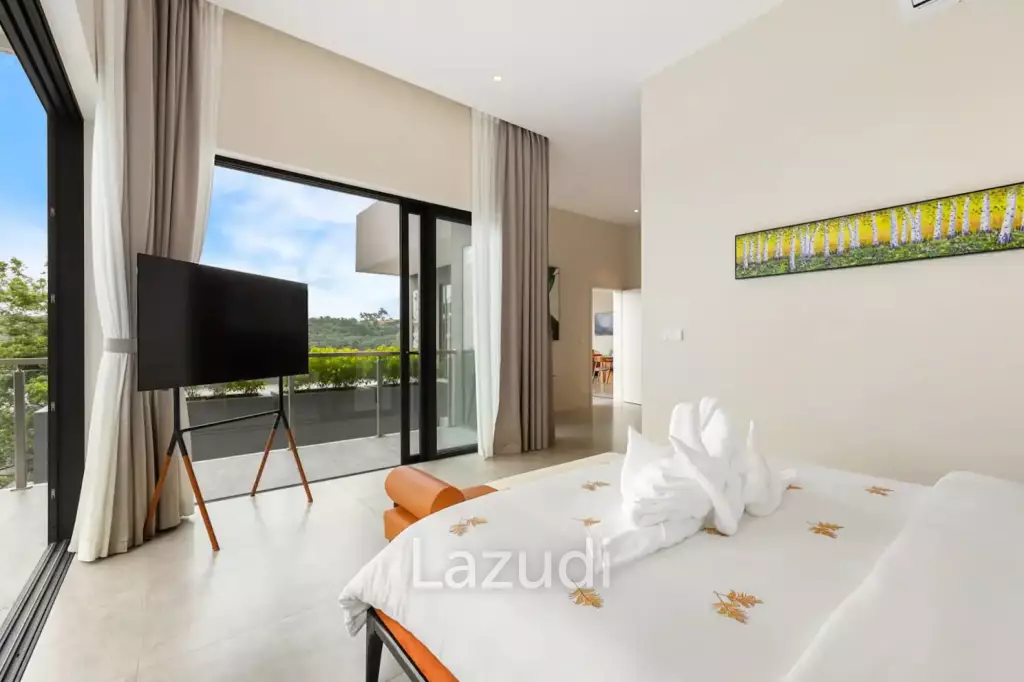 Elegant 4-Bedroom Villa in Bang Por – Ocean and Mountain Views