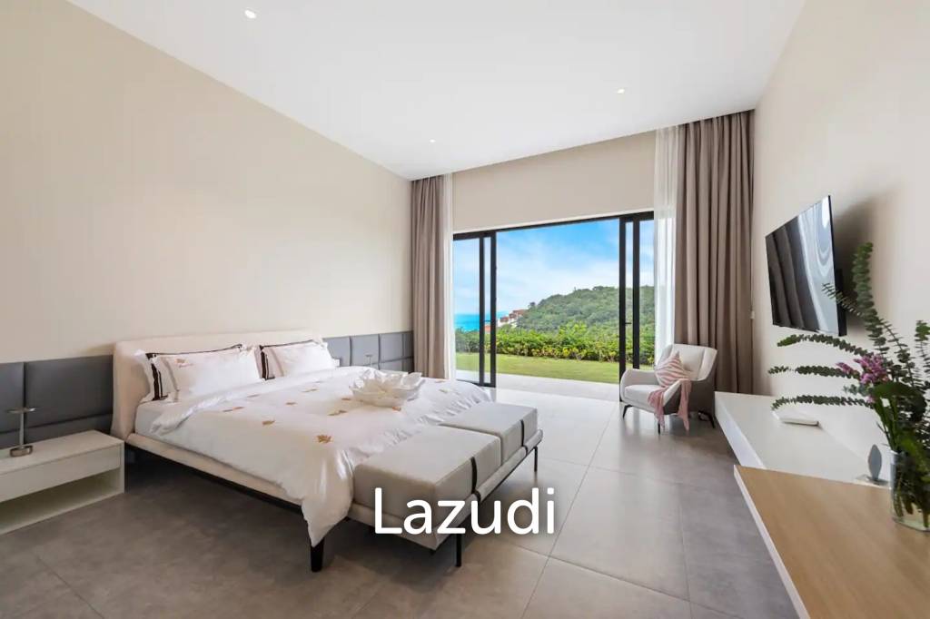 Elegant 4-Bedroom Villa in Bang Por – Ocean and Mountain Views