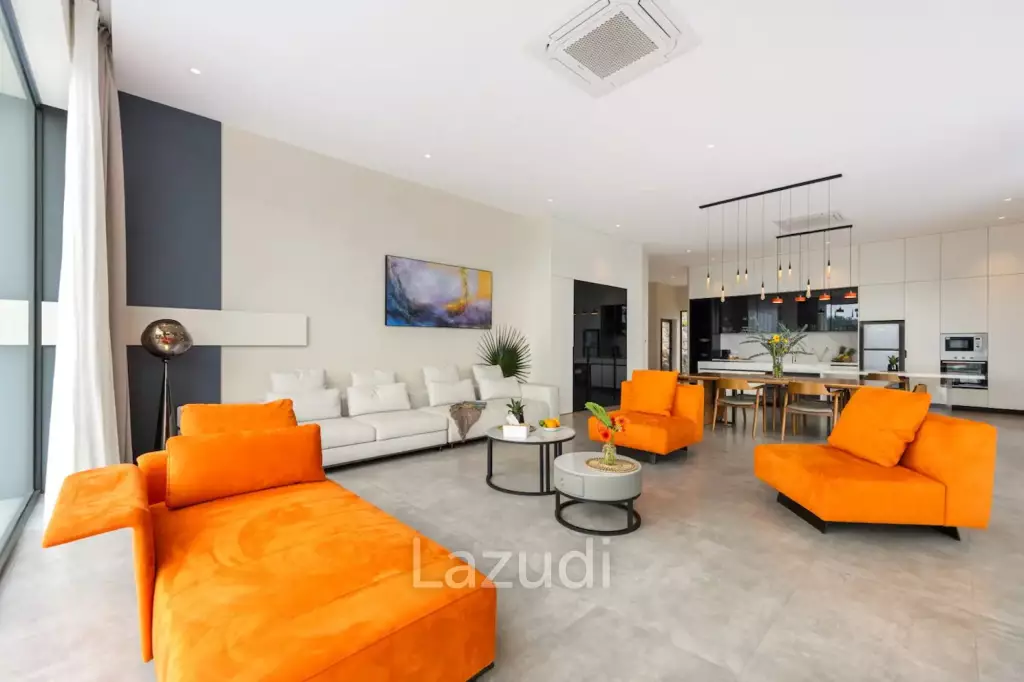 Elegant 4-Bedroom Villa in Bang Por – Ocean and Mountain Views