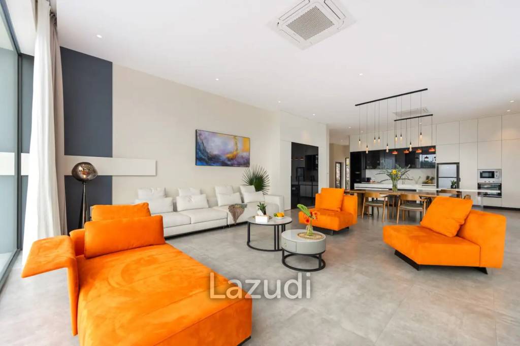 Elegant 4-Bedroom Villa in Bang Por – Ocean and Mountain Views