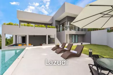 Elegant 4-Bedroom Villa in Bang Por – Ocean and Mountain Views