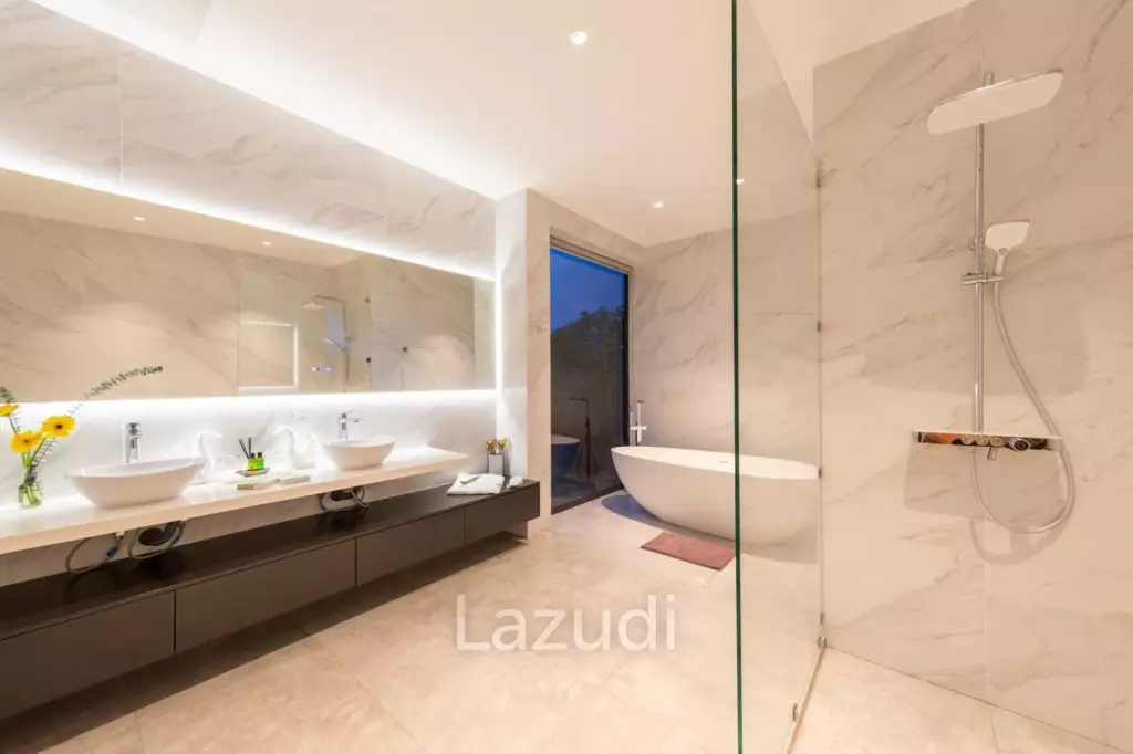 Elegant 4-Bedroom Villa in Bang Por – Ocean and Mountain Views