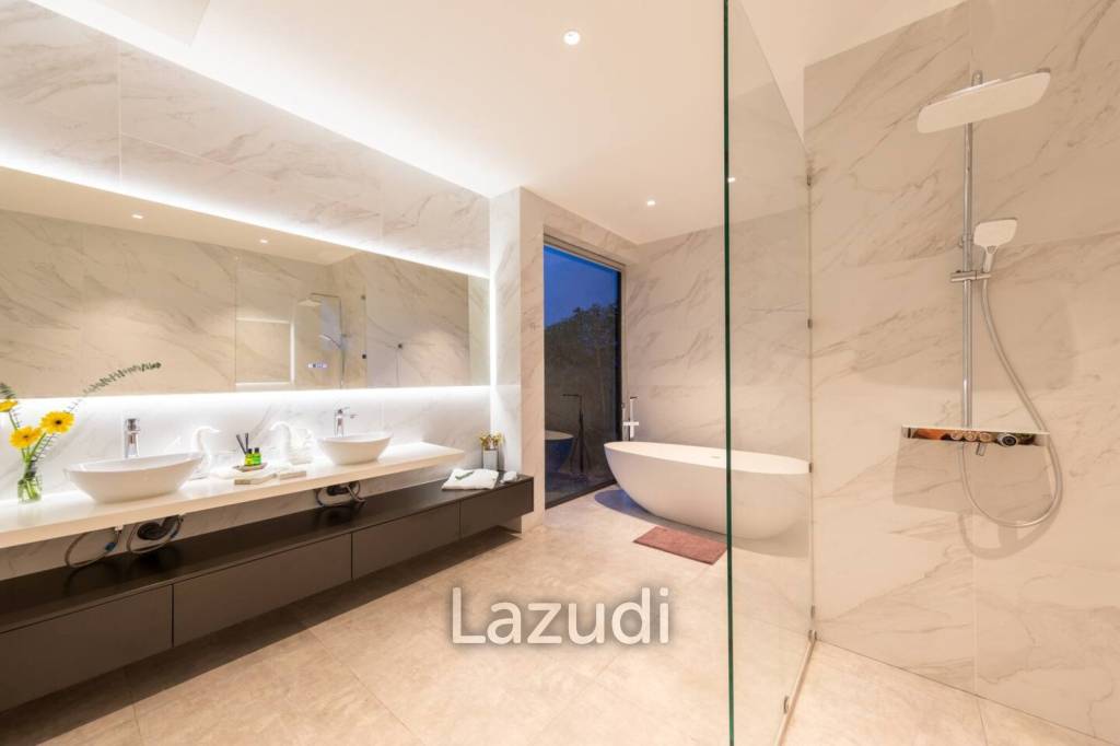 Elegant 4-Bedroom Villa in Bang Por – Ocean and Mountain Views