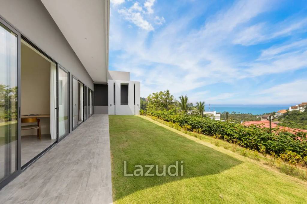 Elegant 4-Bedroom Villa in Bang Por – Ocean and Mountain Views