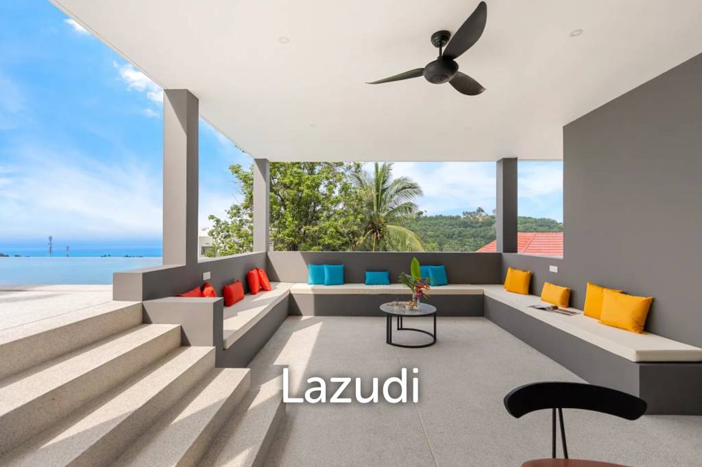Elegant 4-Bedroom Villa in Bang Por – Ocean and Mountain Views