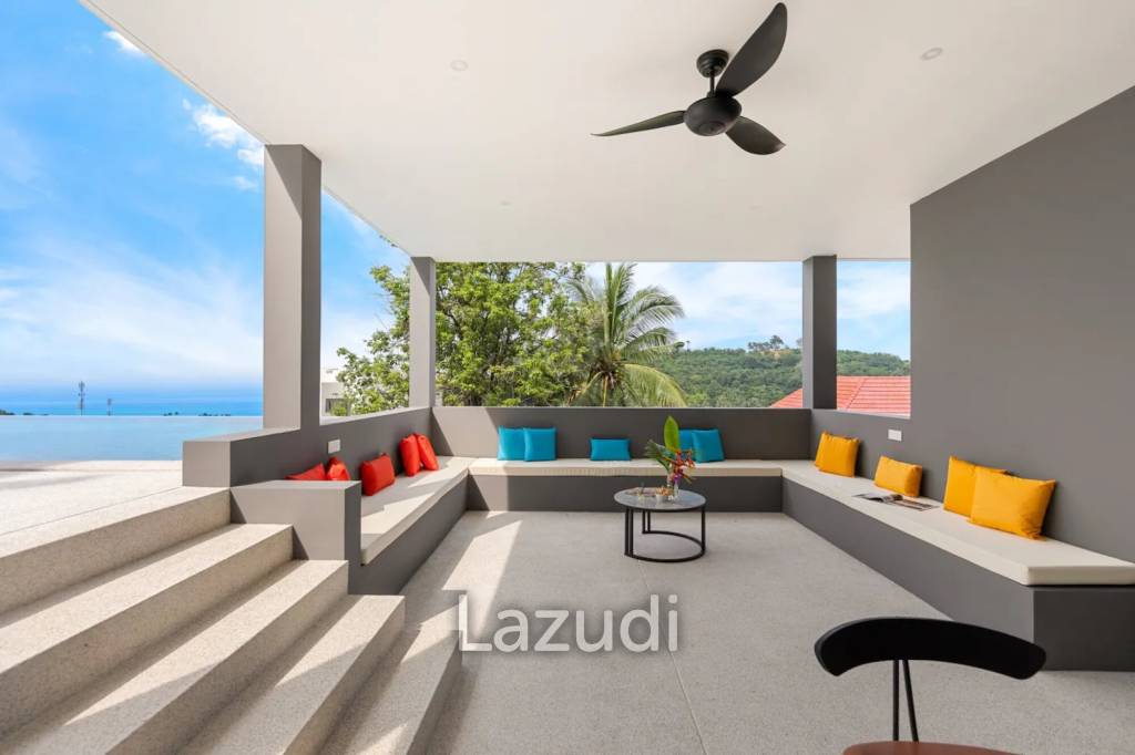Elegant 4-Bedroom Villa in Bang Por – Ocean and Mountain Views