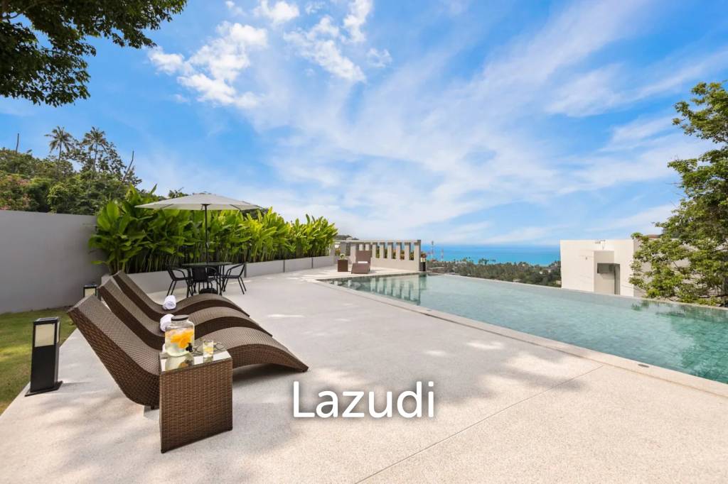 Elegant 4-Bedroom Villa in Bang Por – Ocean and Mountain Views