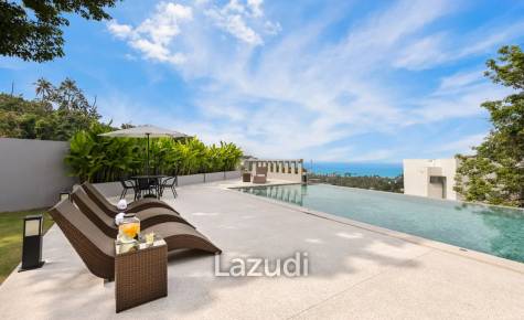Elegant 4-Bedroom Villa in Bang Por – Ocean and Mountain Views