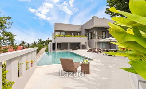Elegant 4-Bedroom Villa in Bang Por – Ocean and Mountain Views
