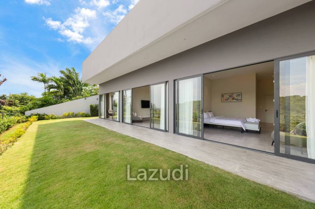 Elegant 4-Bedroom Villa in Bang Por – Ocean and Mountain Views