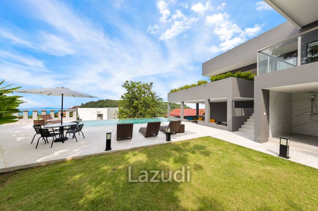 Elegant 4-Bedroom Villa in Bang Por – Ocean and Mountain Views