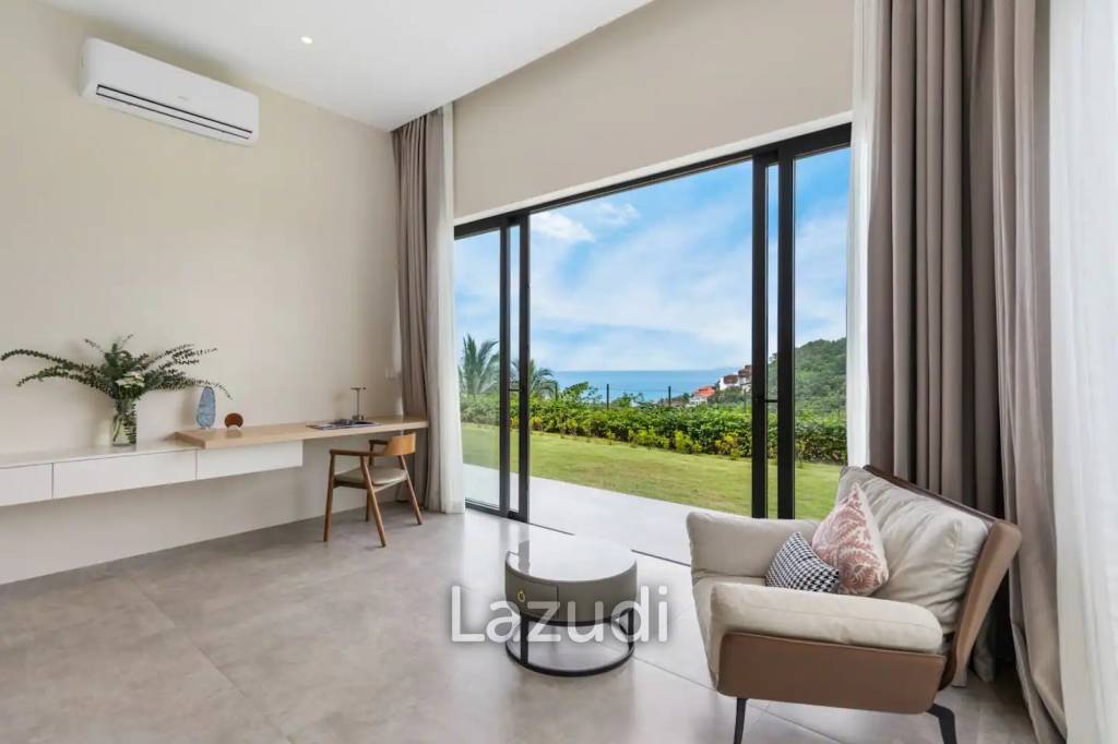 Elegant 4-Bedroom Villa in Bang Por – Ocean and Mountain Views