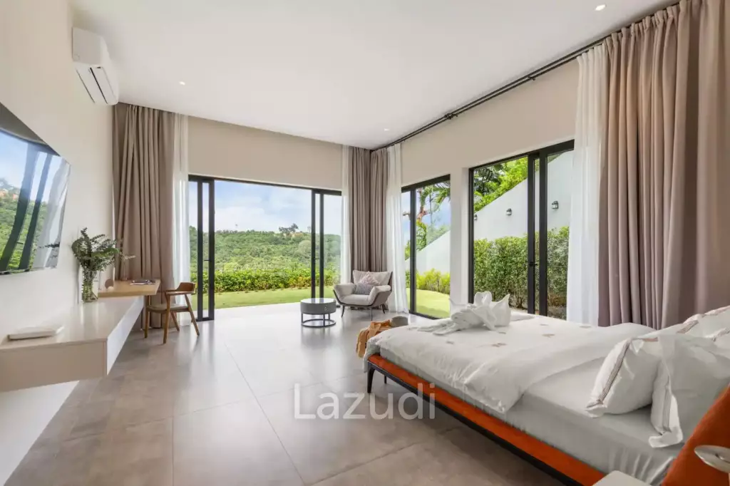 Elegant 4-Bedroom Villa in Bang Por – Ocean and Mountain Views