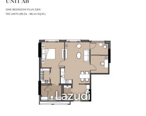 Luxury Condo 1 Bed Plus 85SQ.M for Rent in The Aspen Tree Forestias