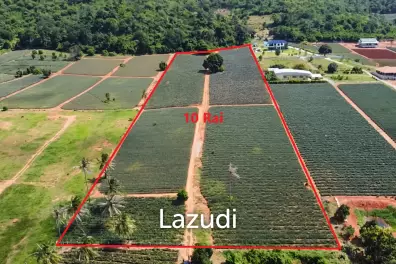 Prime Development Land - 10 Rai in Khao Tao - Pak Nam Pran