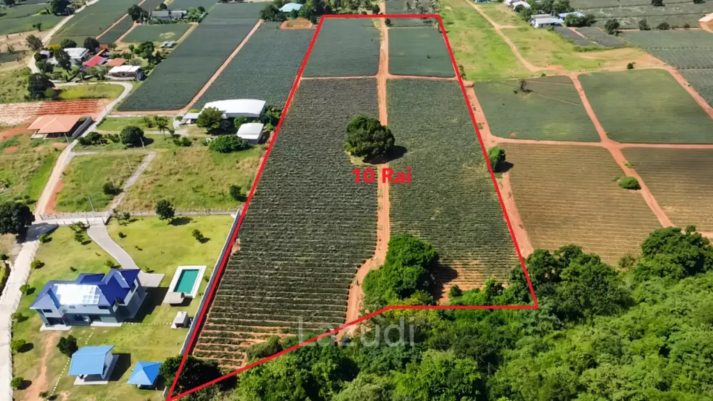 Prime Development Land - 10 Rai in Khao Tao - Pak Nam Pran