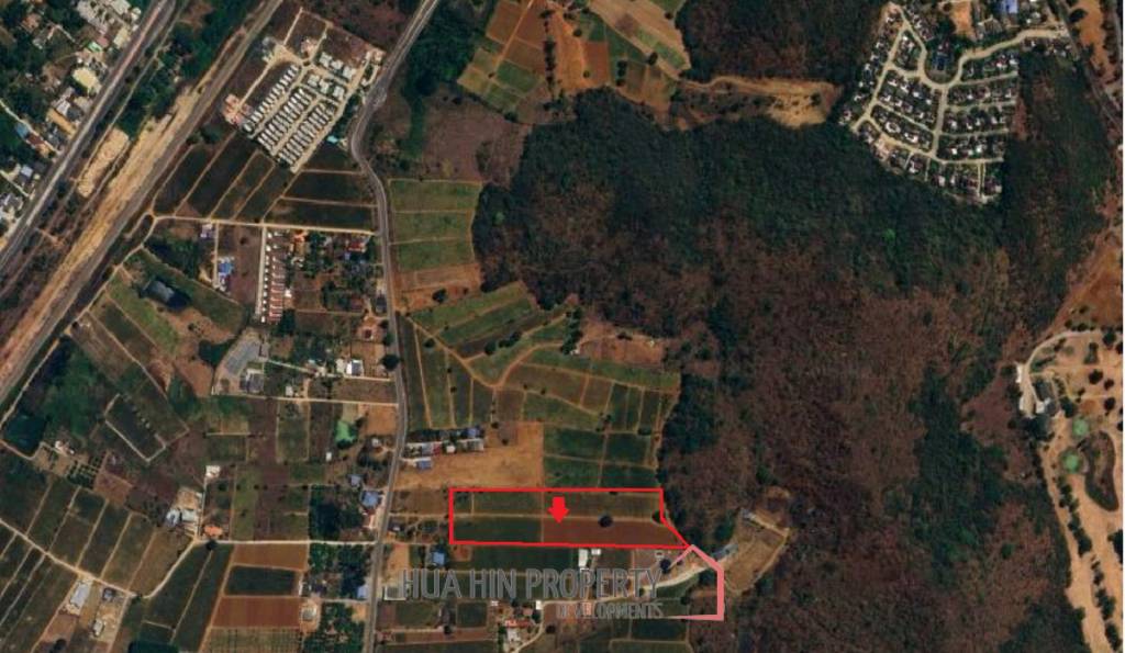 Prime Development Land - 10 Rai in Khao Tao - Pak Nam Pran
