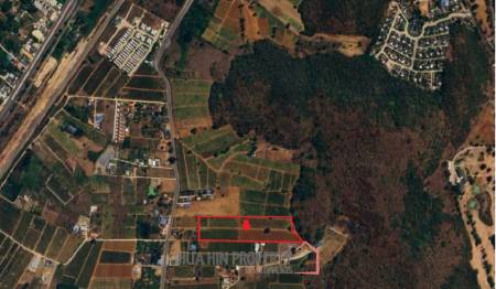Prime Development Land - 10 Rai in Khao Tao - Pak Nam Pran