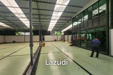 576SQM Warehouse On Huai Kwang main Rama IX Access with Parking