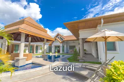 Spacious 4 Bedroom Pool Villa Near Bangtao Beach