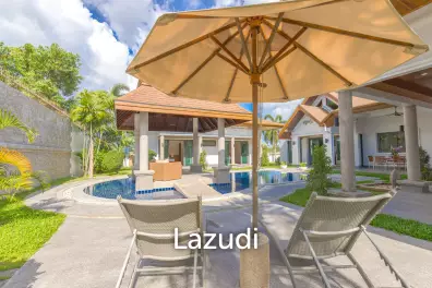 Spacious 4 Bedroom Pool Villa Near Bangtao Beach