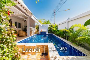 Cozy 3 Bed Pool Villa near town