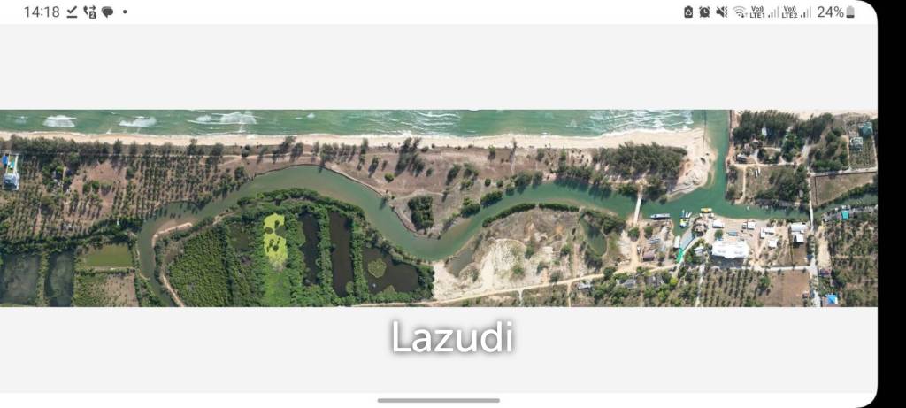 Beachfront Land for sale at Bangsaphan , Prachuapkhirikhun