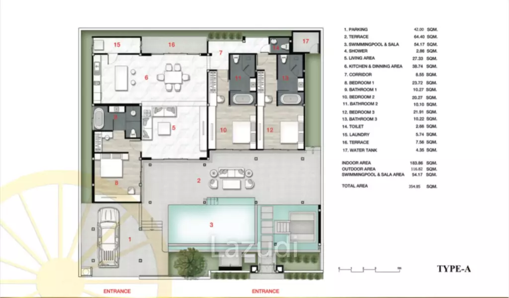 Stunning 3 Bedroom Villa In Pasak, Thalang