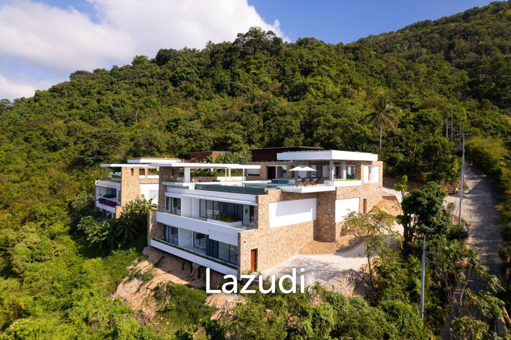 Exclusive Ultra-Luxury Sea Views 5-Bed Villa in Bang Por, Ko Samui
