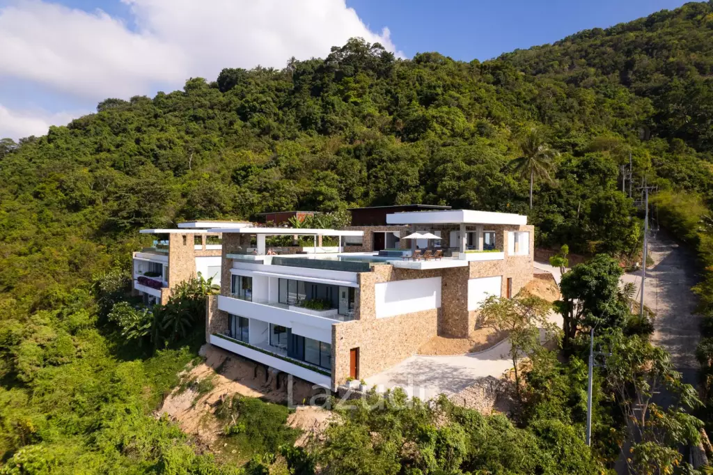Exclusive Ultra-Luxury Sea Views 5-Bed Villa in Bang Por, Ko Samui