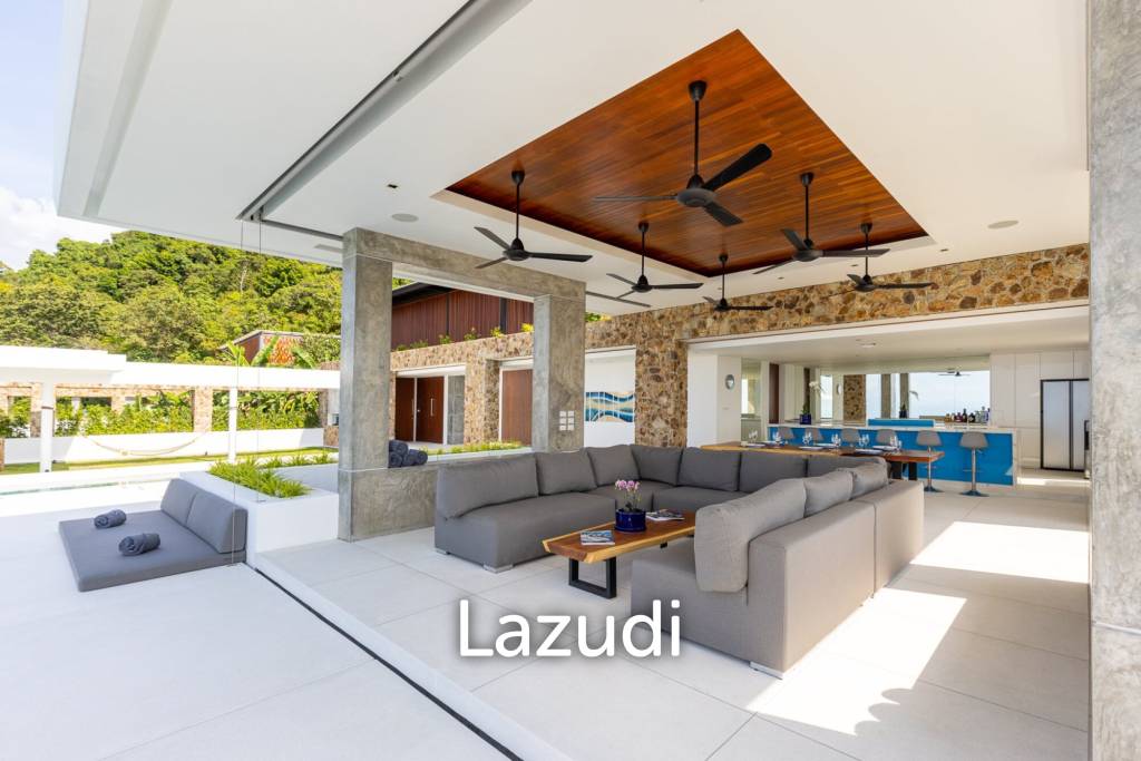 Exclusive Ultra-Luxury Sea Views 5-Bed Villa in Bang Por, Ko Samui