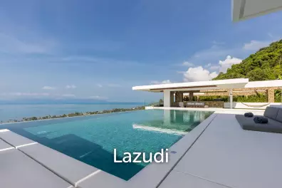 Exclusive Ultra-Luxury Sea Views 5-Bed Villa in Bang Por, Ko Samui
