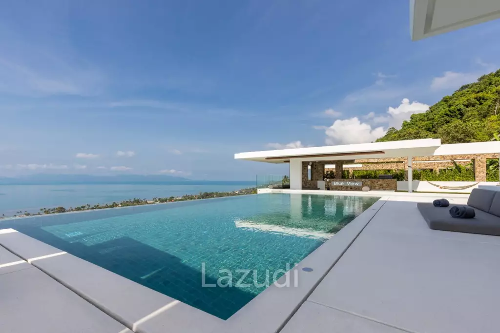 Exclusive Ultra-Luxury Sea Views 5-Bed Villa in Bang Por, Ko Samui