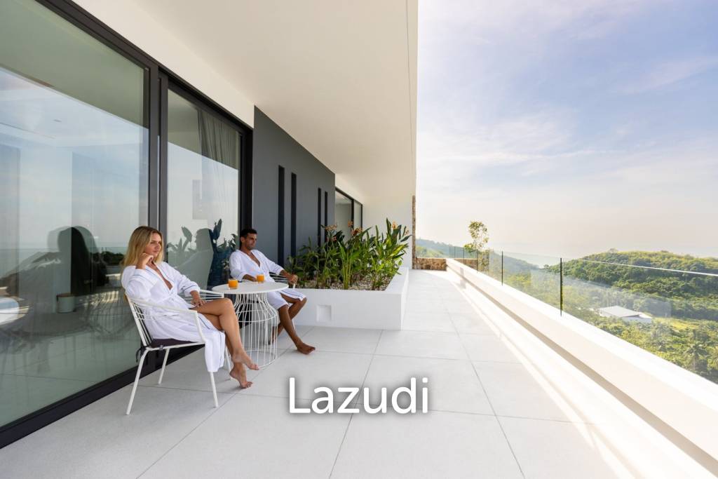 Exclusive Ultra-Luxury Sea Views 5-Bed Villa in Bang Por, Ko Samui