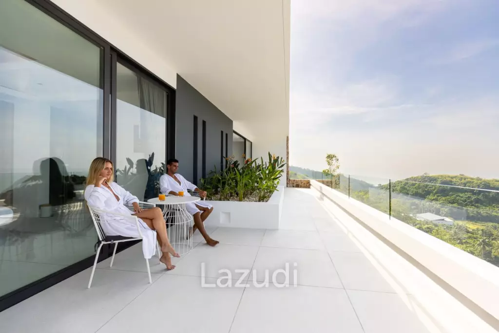 Exclusive Ultra-Luxury Sea Views 5-Bed Villa in Bang Por, Ko Samui