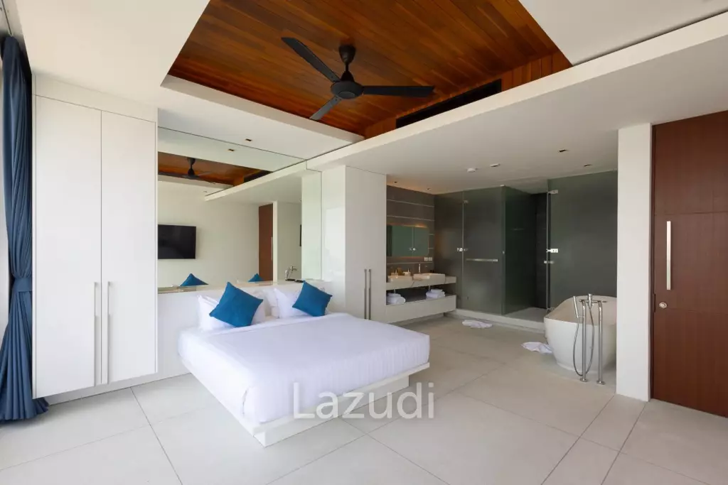 Exclusive Ultra-Luxury Sea Views 5-Bed Villa in Bang Por, Ko Samui
