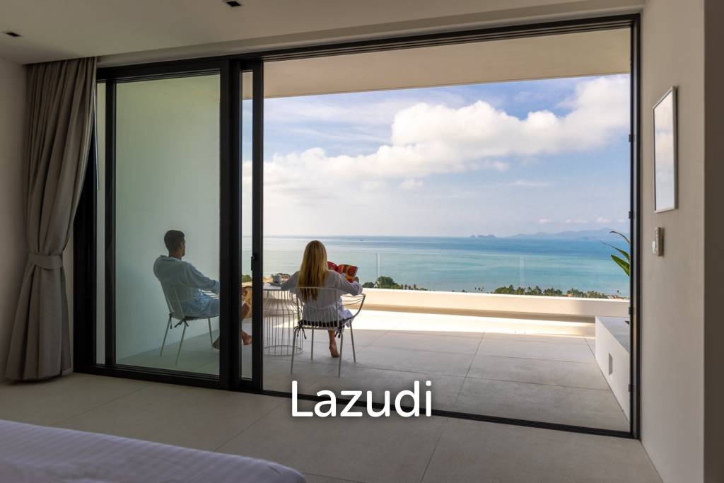 Exclusive Ultra-Luxury Sea Views 5-Bed Villa in Bang Por, Ko Samui